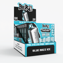Load image into Gallery viewer, Kit / Blue Razz Ice Beri Cliq 50K Disposable Kit &amp; Refills
