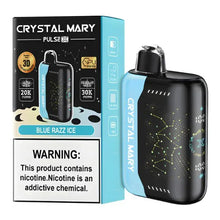 Load image into Gallery viewer, Blue Razz Ice Crystal Mary Pulse X 40K Disposable Vape
