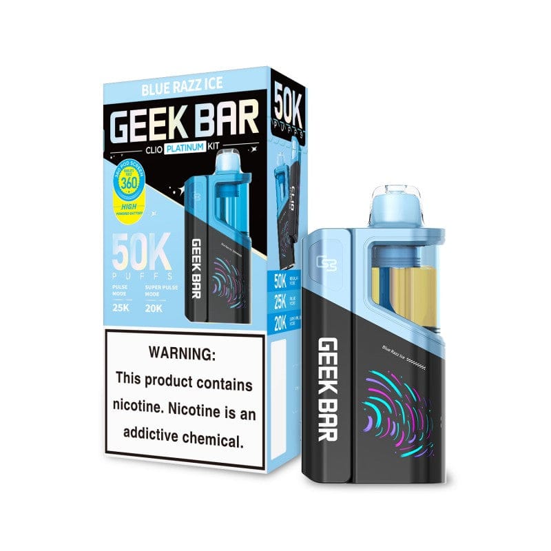 Buy Geek Bar Clio Platinum 50K Disposable Kit Buy Geek Bar Clio Platinum 50K Disposable Kit