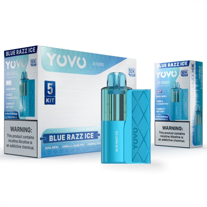 Pod Only / Blue Razz Ice Jovo JB50000 Disposable Pod Kit