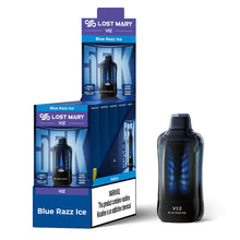 Load image into Gallery viewer, Blue Razz Ice Lost Mary Viz 55K Disposable
