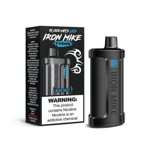 Blue Razz Iron Mike Tyson 15K Disposable Vape
