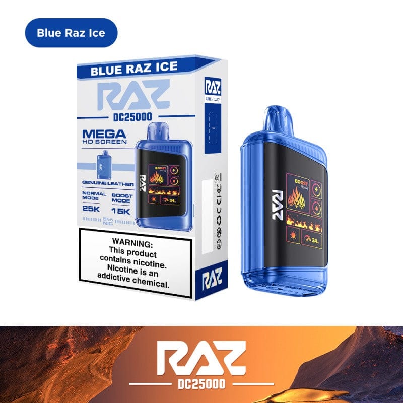 blue razz ice vape price Buy Blue Raz Ice Raz DC25000 Disposable Vape Flavor main image 1