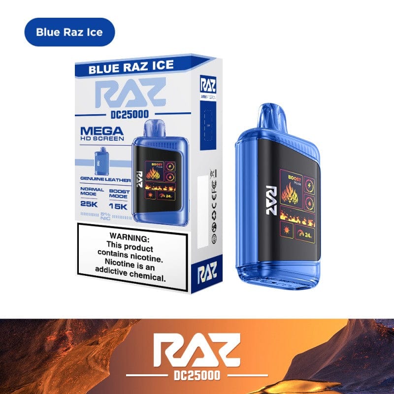 Blue Razz ice Raz DC25000 Puff Disposable Vape