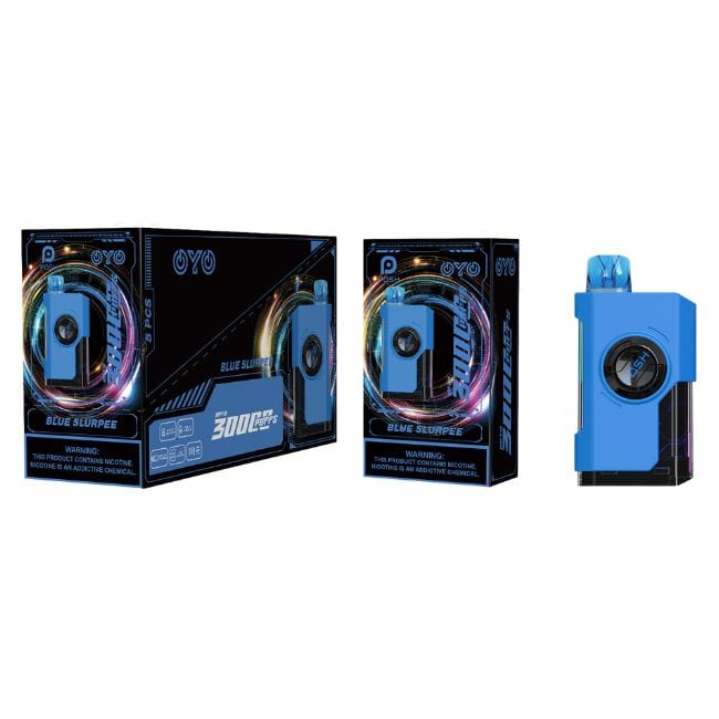 Blue Slurpee Posh Oyo Disposable Vape 30K 30000 Puffs