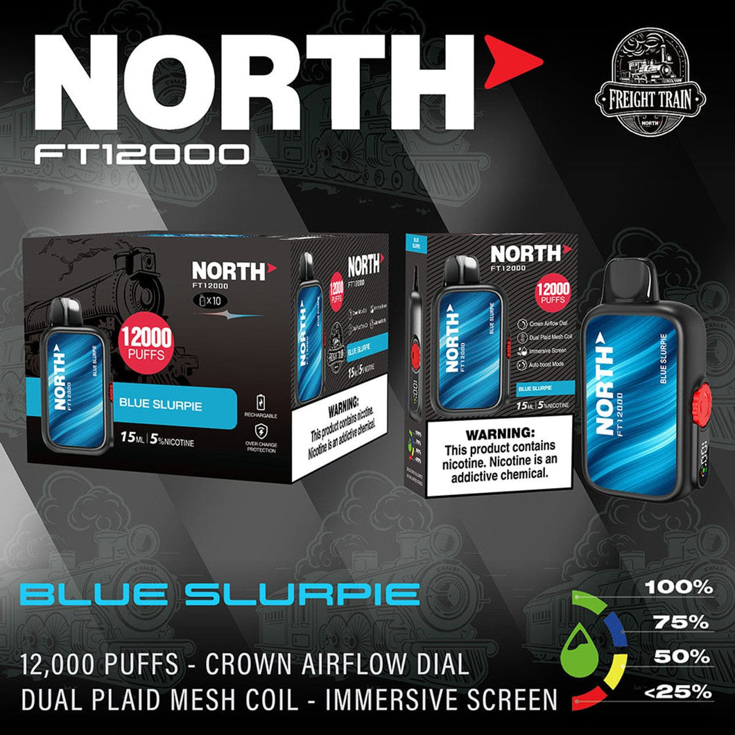 Blue Slurpie North FT12000 Disposable Vape