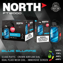 Load image into Gallery viewer, Blue Slurpie North FT12000 Disposable
