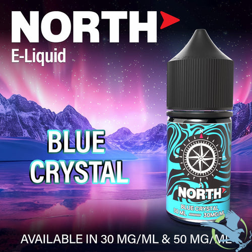 Blue Crystal North E-Liquid Salt Nicotine Eliquid 30 ML