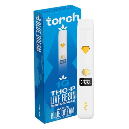 Blue Dream Sativa Torch THCP Live Resin Blend Disposable 1GM