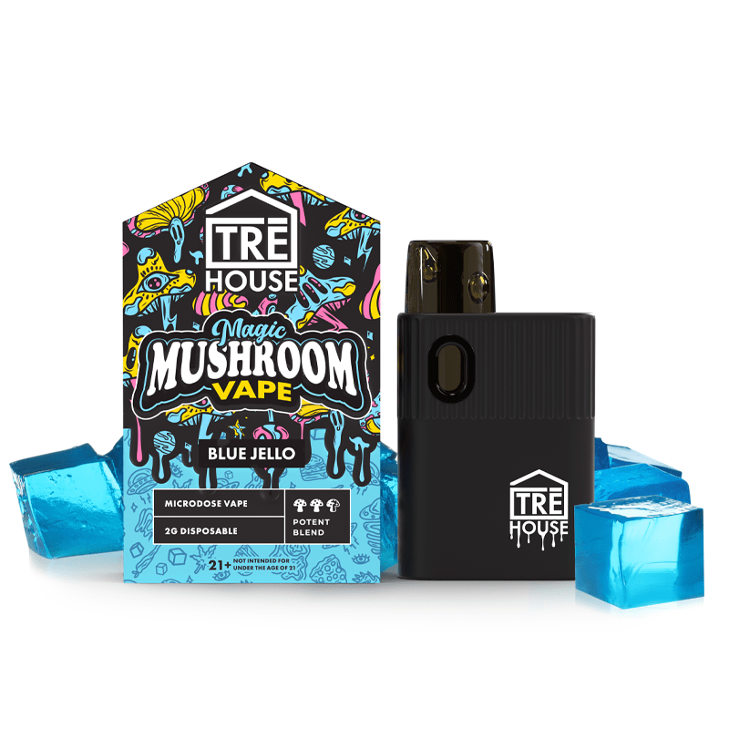 Blue Jello Tre House Magic Mushroom Disposable Vape 2gm
