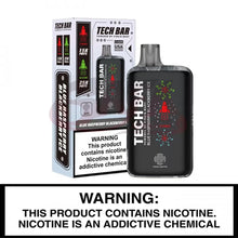 Load image into Gallery viewer, Blue Raspberry Blackberry Ice Virgin Mary tech bar vape
