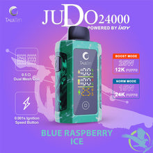 Load image into Gallery viewer, Blue Raspberry Ice / Single TaijiZen Judo IJoy 24K Disposable Vape
