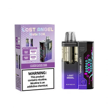 Load image into Gallery viewer, Blue Razz Ice Lost Angel Mate Disposable Vape 50K 50000
