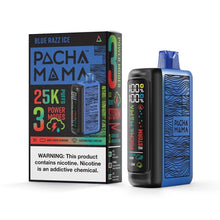 Load image into Gallery viewer, Blue Razz Ice Pacha Mama Vape 25K Disposable
