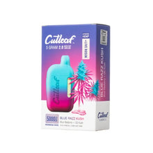 Load image into Gallery viewer, Blue Razz Kush - Hybrid Cutleaf Disposable Live Rosin 5g
