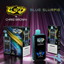 Load image into Gallery viewer, Blue Slurpie CB15K x Chris Brown Disposable Vape 15000
