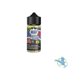 Load image into Gallery viewer, Blue WTF (Blue Razz Strawberry Sour Belts) / 0 MG OMG Series Nicotine E-Liquid 100ML
