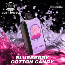 Load image into Gallery viewer, Blueberry Cotton Candy Lost Angel Pro Max Disposable 20000 Puffs
