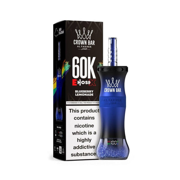 Buy Blueberry Lemonade Al Fakher Crown Bar 60k E Hose X Buy Blueberry Lemonade Al Fakher Crown Bar 60k E Hose X
