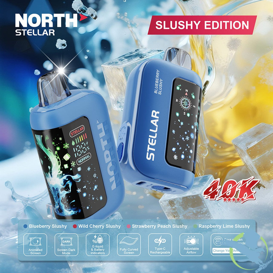 Blueberry Slushy (Slushy Edition) (NEW) North Stellar 40K Slushy Edition Disposable