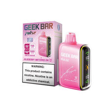 Load image into Gallery viewer, Blueberry Watermelon (New January 2024) / Single Geek Bar Pulse Disposable Vape 15000 Puffs

