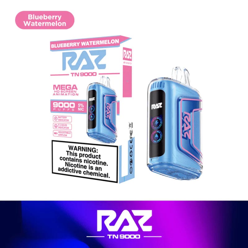 Blueberry Watermelon Raz TN9000 Disposable Vape
