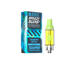 Cargar imagen en el visor de la galería, Blueberry Acai Ice Hybrid Modus Breezy Blend Ice Water Has Rosin Cartridge 3 Gram
