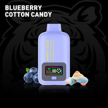 Load image into Gallery viewer, Blueberry Cotton Candy Luffbar Boring Tiger 25000 Disposable Vape
