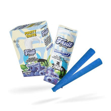 Load image into Gallery viewer, Blueberry Cream Fruit Cones By Leaf Palms Blueberry Cones 2 cones per pack
