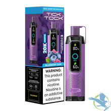 Load image into Gallery viewer, Blueberry Gum Tick Tock 20K Disposable Vape (Hookak Vape)
