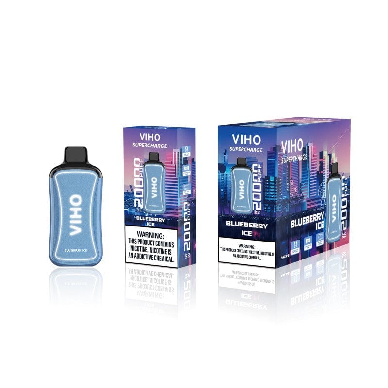 Single / Blueberry Ice VIHO Supercharge 20K Disposable Vape