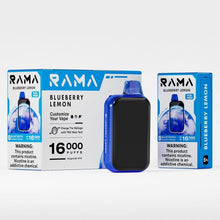 Load image into Gallery viewer, Blueberry Mint Rama 16000 Disposable Vape
