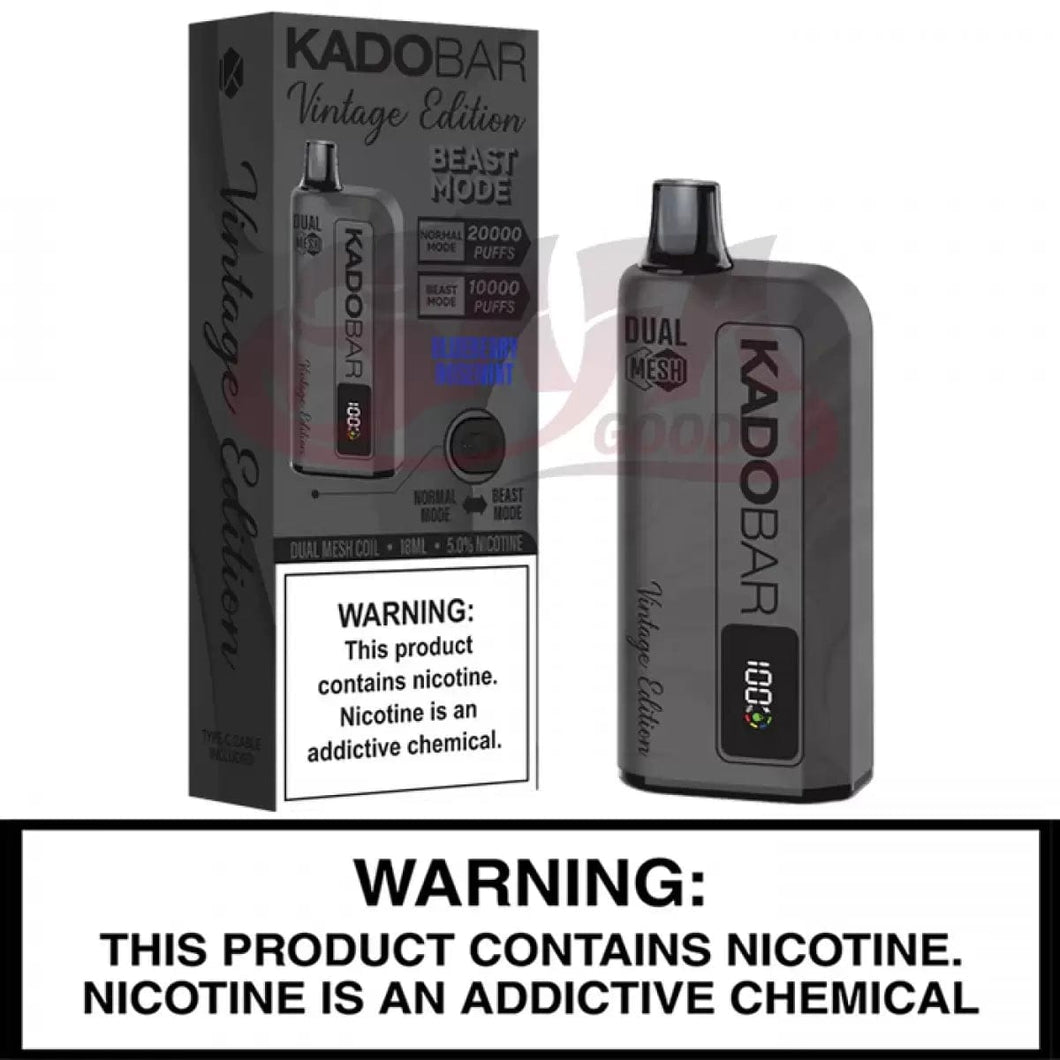 Blueberry Rosemint Kado Bar - Vintage Edition 20000 Puff Disposable Vape