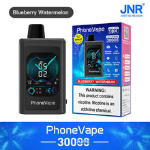 Load image into Gallery viewer, Blueberry Watermelon JNR Phonevape 30K Disposable Vape
