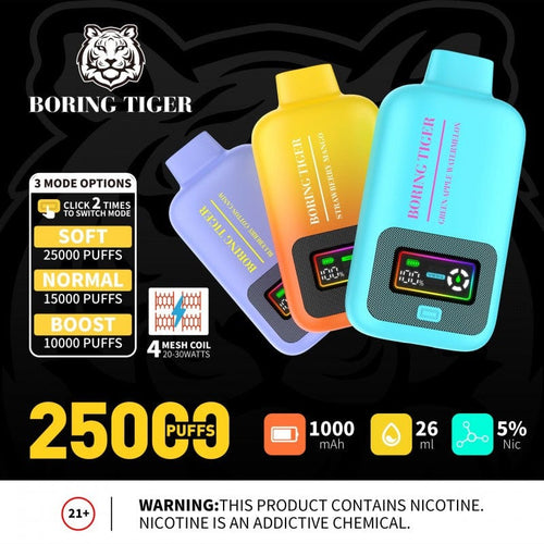 Boring Tiger 25000 Disposable Vape