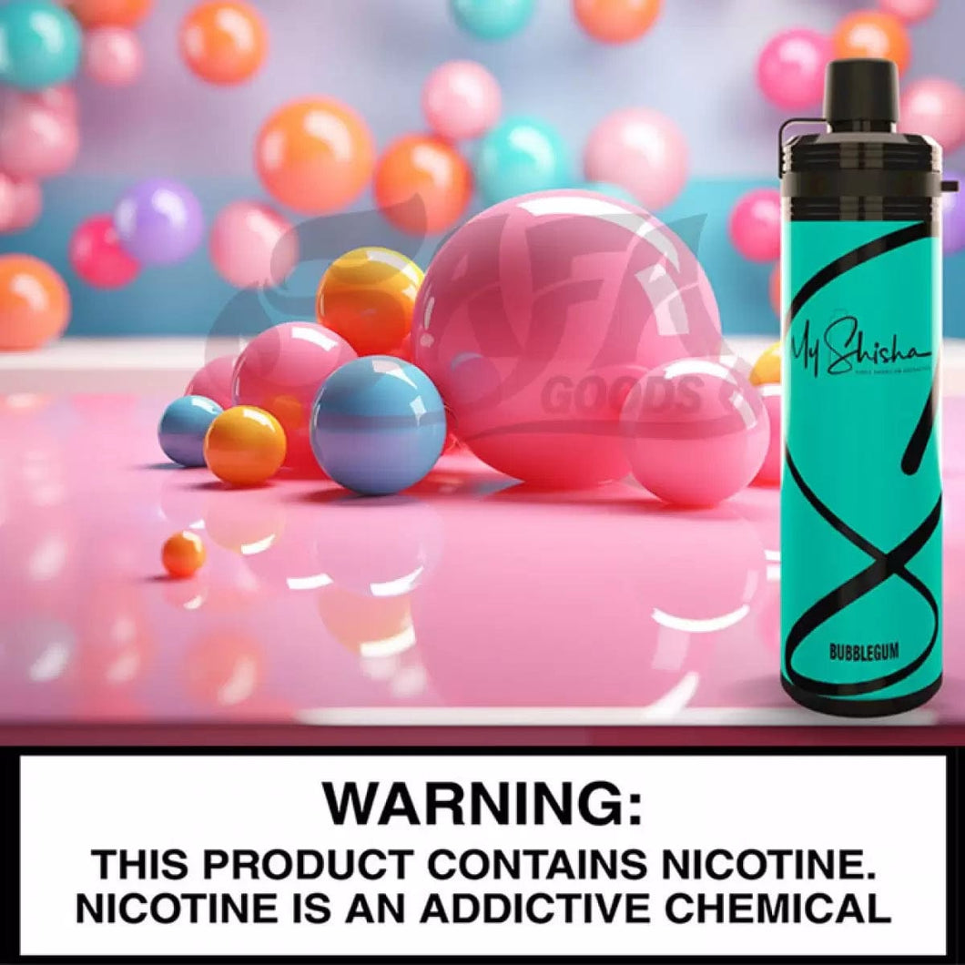 Bubblegum My Shisha - Classic 10000 Puff Disposable Vapes