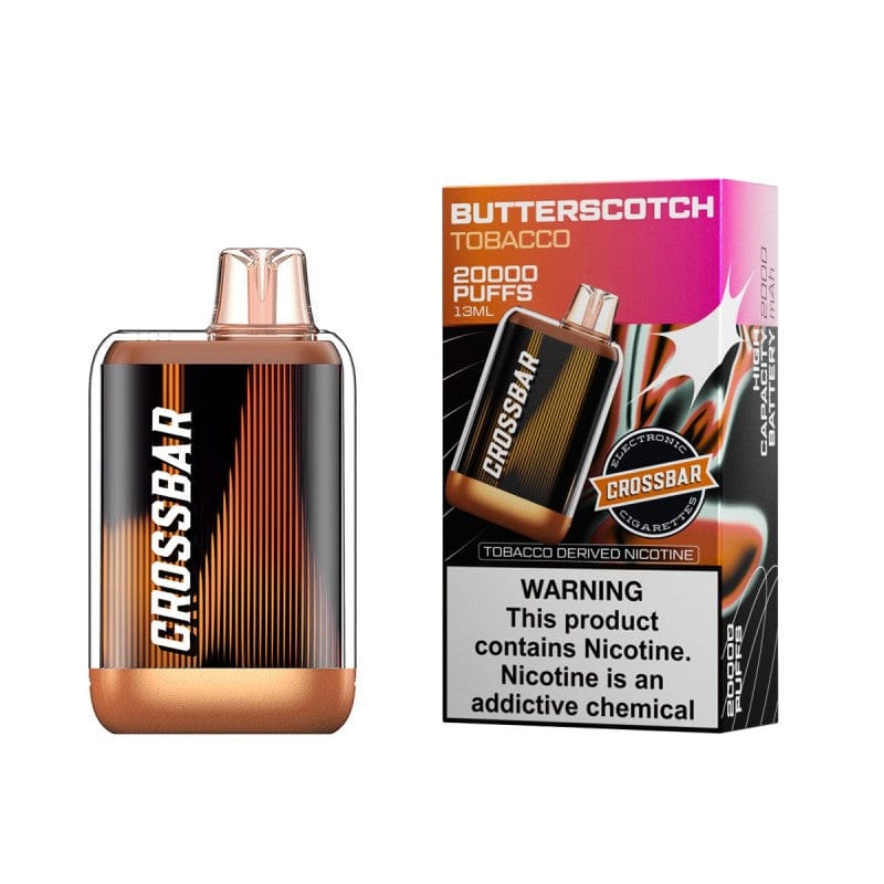 Butterscotch Tobacco Cross Bar 20K Disposable