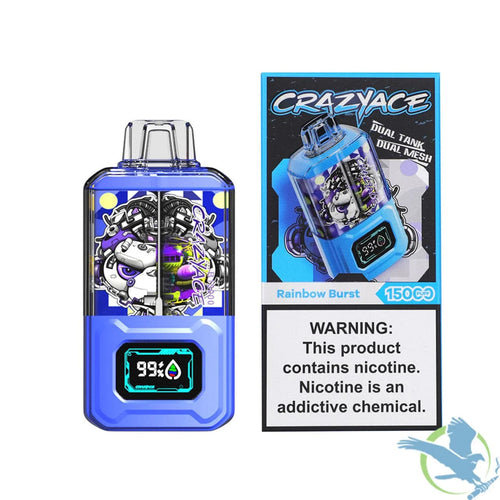 Rainbow Burst CRAZYACE B15000 Disposable Vape