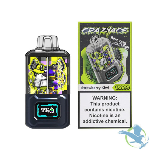 Strawberry Kiwi CRAZYACE B15000 Disposable Vape