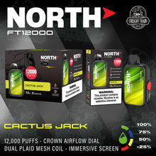 Load image into Gallery viewer, Cactus Jack North FT12000 Disposable
