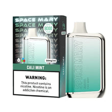 Load image into Gallery viewer, Cali Mint (Alaskan Mint) Space Mary SM8000 Disposable Vape
