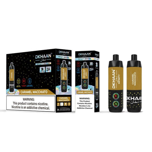 Caramel Macchiato Dkhaan 25K Disposable Vape (Creamy Sweet Caramel Coffee)