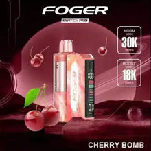 Load image into Gallery viewer, Cherry Bomb (New Flavor Release October 2025) / Pod Only Foger Switch Pro Kit Disposable 30K
