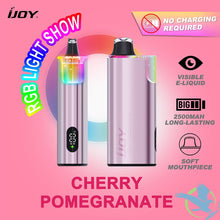 Load image into Gallery viewer, Cherry Pomegranate Ijoy Xp IO 50000 Disposable Vape
