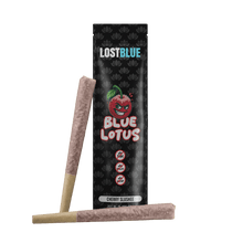 Load image into Gallery viewer, Cherry Slushee Lost Blue Blue Lotus Pre Rolls
