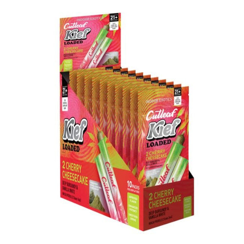 Cherry Cheesecake Indica Cutleaf Indoor Exotics Pre Rolls Kief Loaded