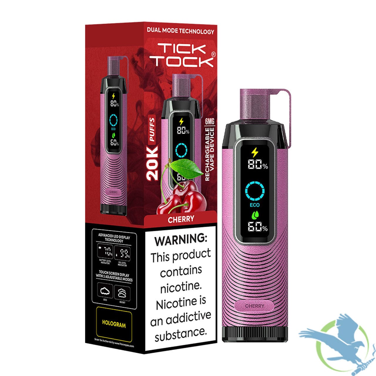 Tick Tock 20K Puffs Disposable Vape (Hookak Vape) Tick Tock 20K Puffs Disposable Vape (Hookak Vape)