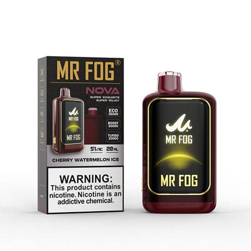 Cherry Watermelon Ice Mr Fogg Nova 36K Disposable Vape
