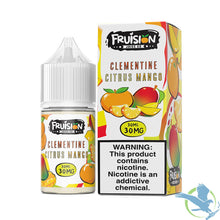 Load image into Gallery viewer, Clementine Citrus Mango / 30 MG Fruision Juice Co Nicotine Salt E-Liquid 30ML
