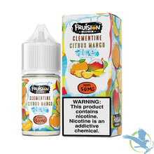 Load image into Gallery viewer, Clementine Citrus Mango Ice / 30 MG Fruision Juice Co Nicotine Salt E-Liquid 30ML
